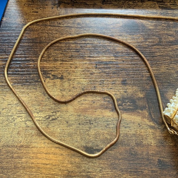 VINTAGE JEWEL CLUTCH w/ CHAIN!! - Picture 4 of 6